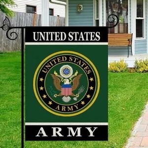 🇺🇸”United States Army” Double Sided 12.5” X 18” Garden Flag!